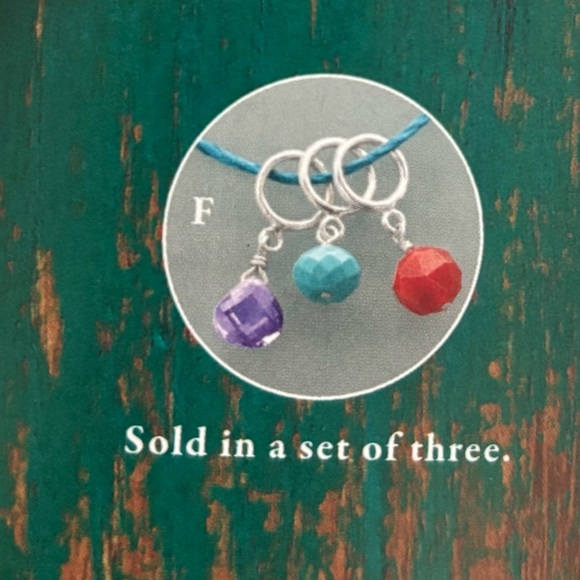 Silpada Carnelian Sterling Silver Charm from set of 3 ‘POP OF COLOR’ S3530 - Picture 6 of 14